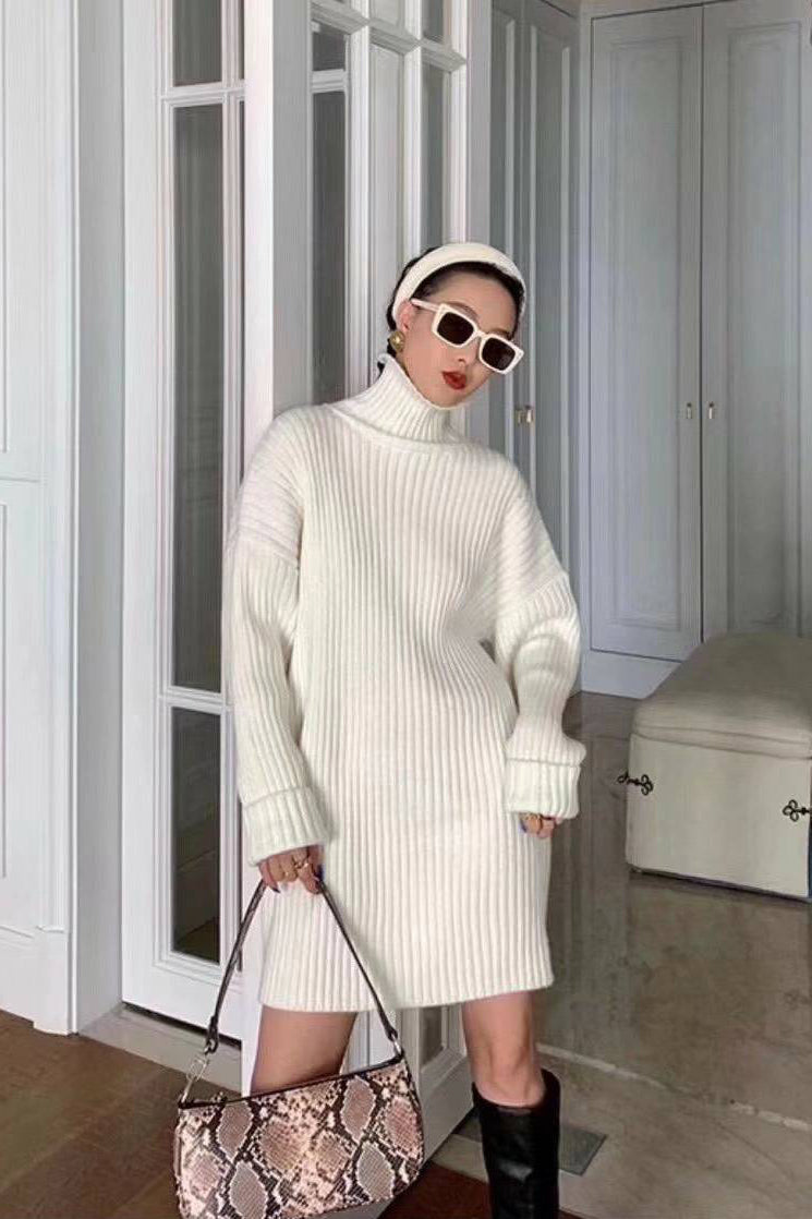 Knit Cardigan Dress Sabrina