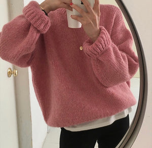 Knit Pullover Sweater Samira
