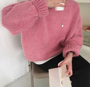 Knit Pullover Sweater Samira
