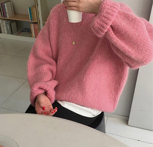 Knit Pullover Sweater Samira