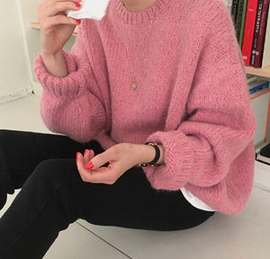 Knit Pullover Sweater Samira